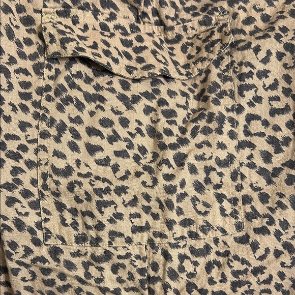 AERIE Leopard Print Cargo Jogger Pants - Picture 4 of 6